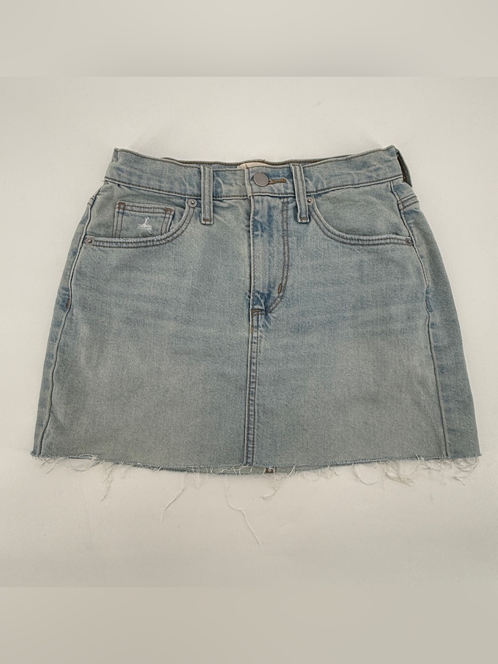 Universal Thread Women's Blue Denim Mini Jean Skirt Size 00
